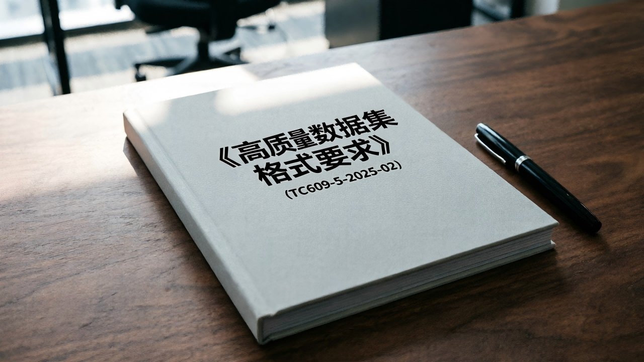 《高质量数据集 格式要求》(TC609-5-2025-02) 标准规范深度解读