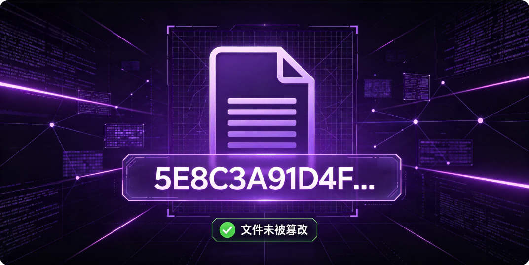 使用哈希算法验证文件完整性