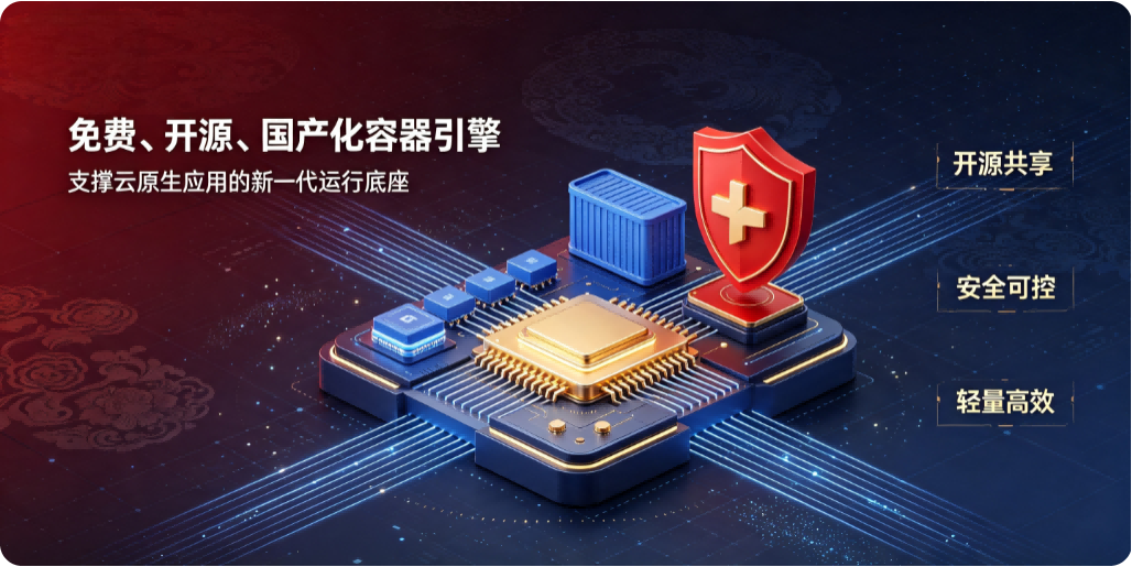 免费、开源、国产化容器引擎（对标 Docker/Podman）