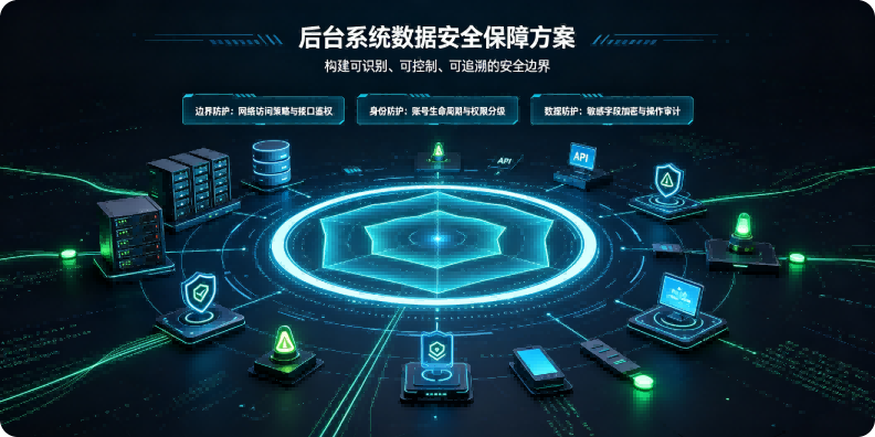 后台系统数据安全保障方案
