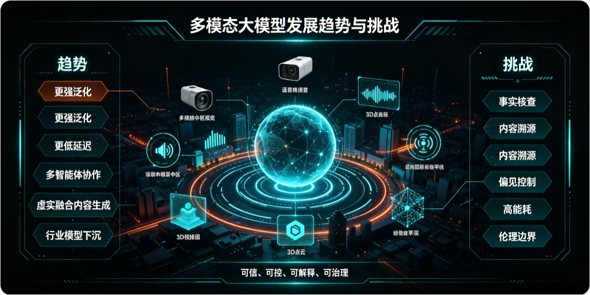 多模态大模型发展趋势与挑战