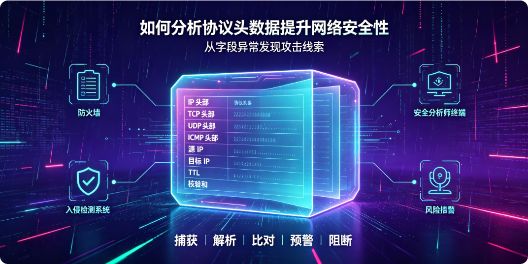 如何分析协议头数据提升网络安全性