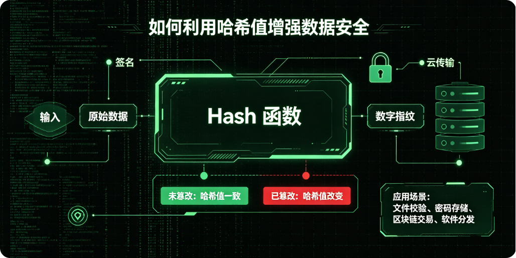 如何利用哈希值增强数据安全