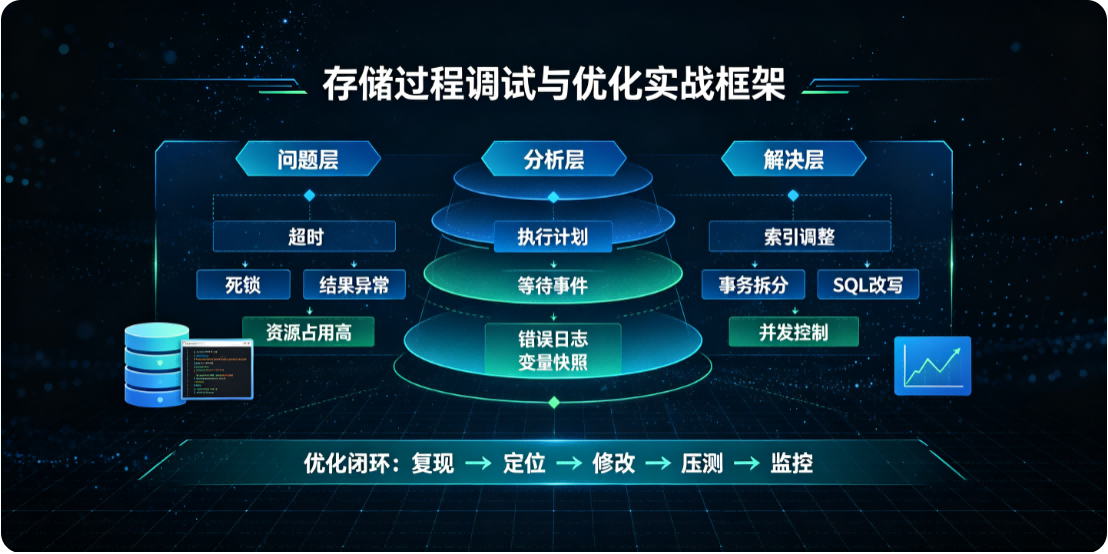 如何调试和优化现有存储过程