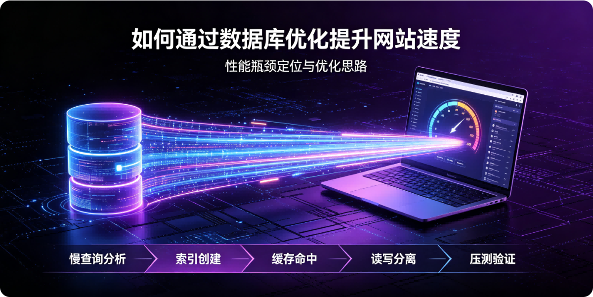 如何通过数据库优化提升网站速度