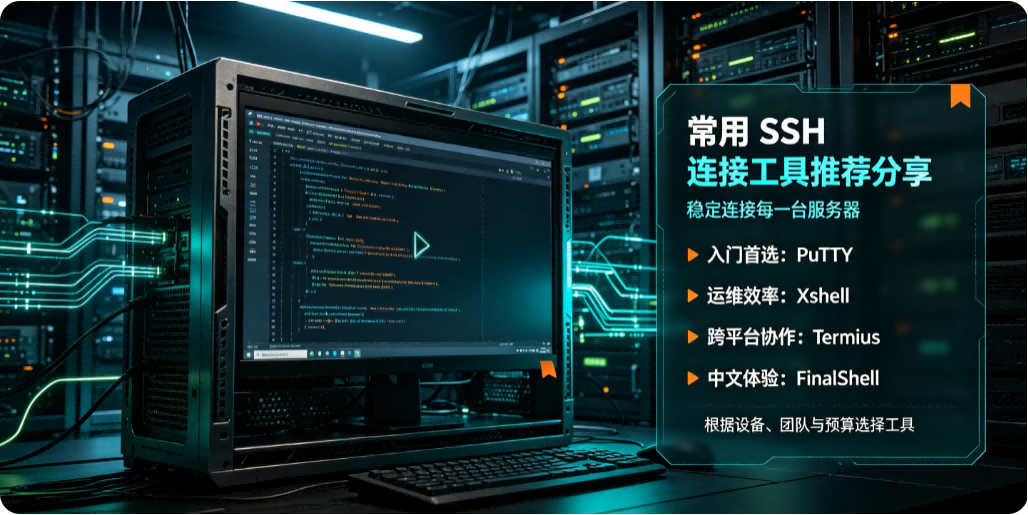 常用 SSH 连接工具推荐分享