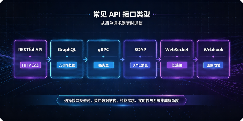 常见 API 接口类型
