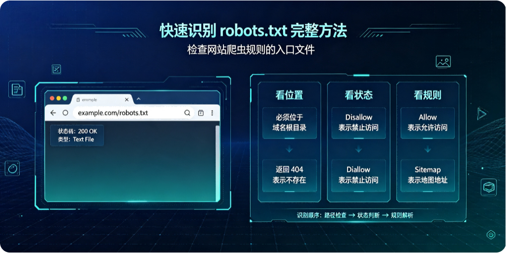 教你快速识别网站 robots.txt 文件的完整方法