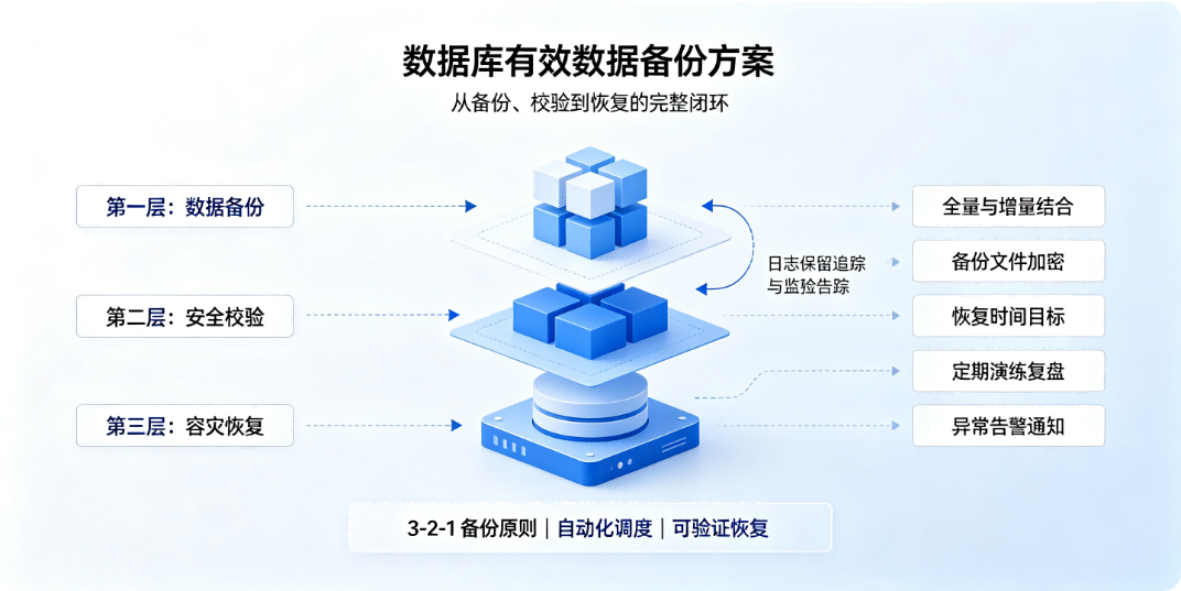 数据库有效数据备份方案
