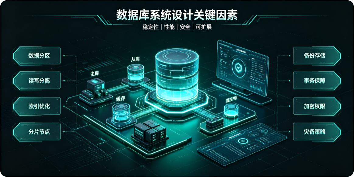 数据库系统设计关键因素