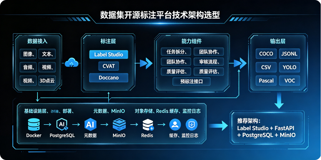 数据集开源标注平台技术选型