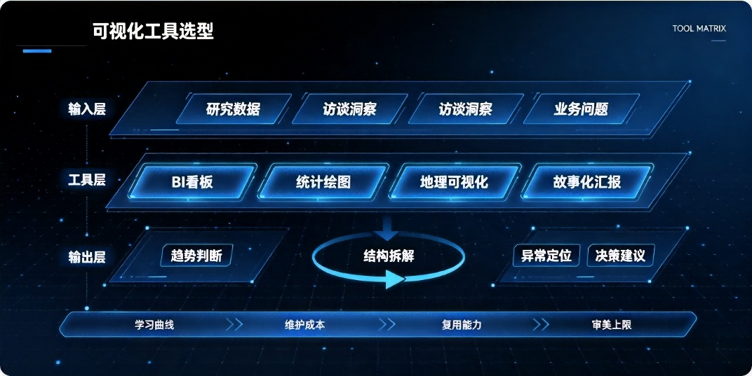 研究报告可视化工具选型