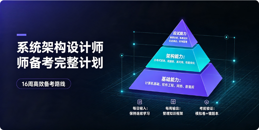 系统架构设计师备考完整计划