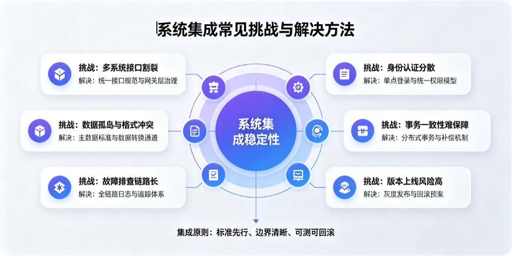 系统集成常见挑战与解决方法