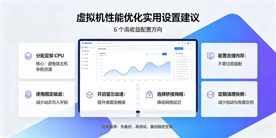 虚拟机性能优化实用设置建议