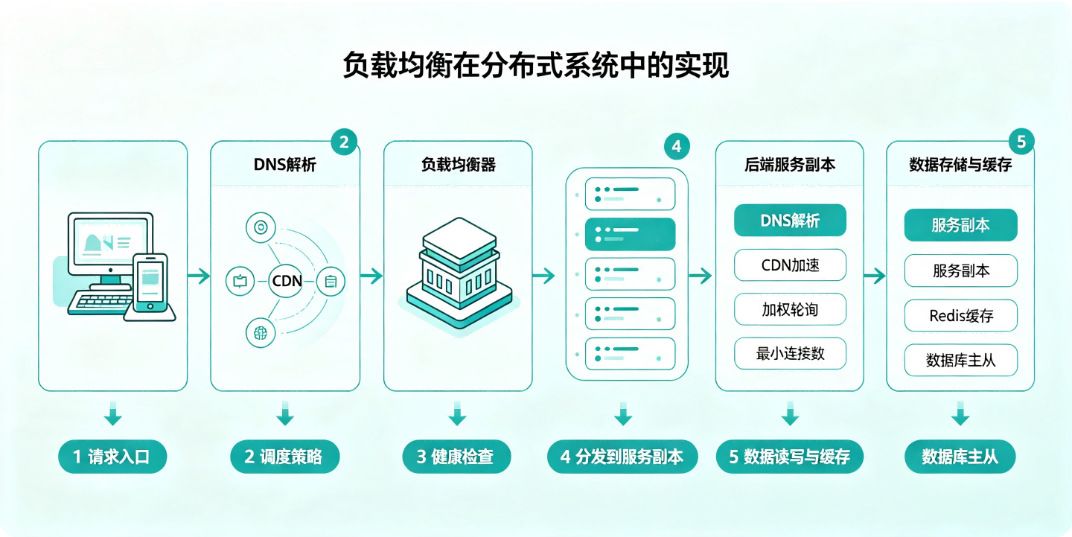 负载均衡在分布式系统中的实现