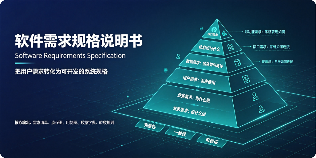 软件需求规格说明书（SRS）核心内容