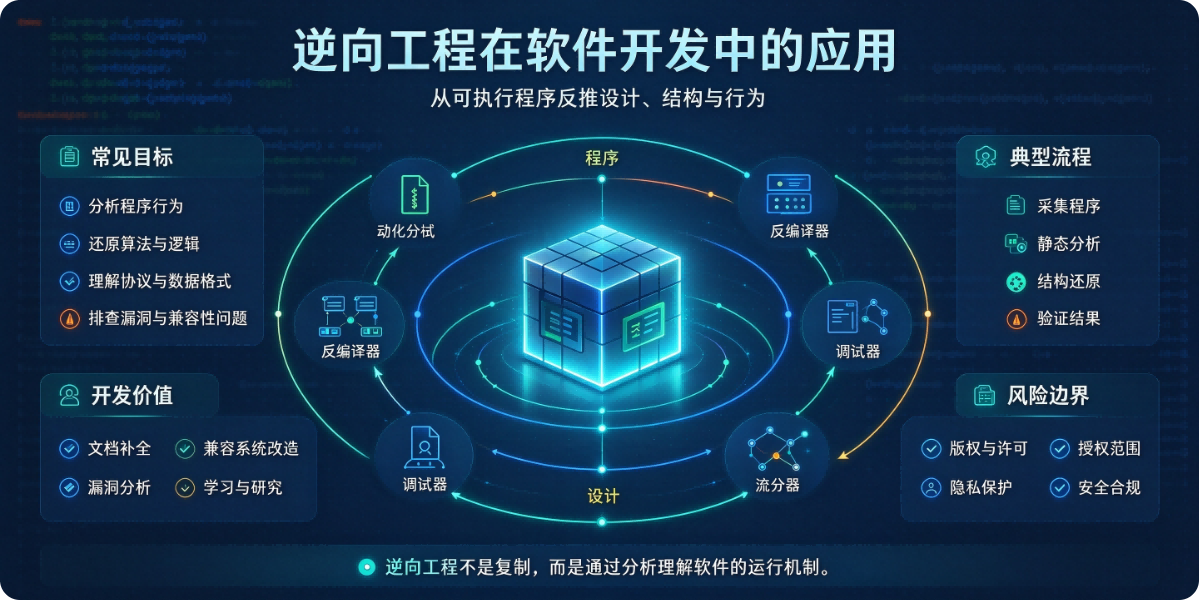 逆向工程在软件开发中的应用