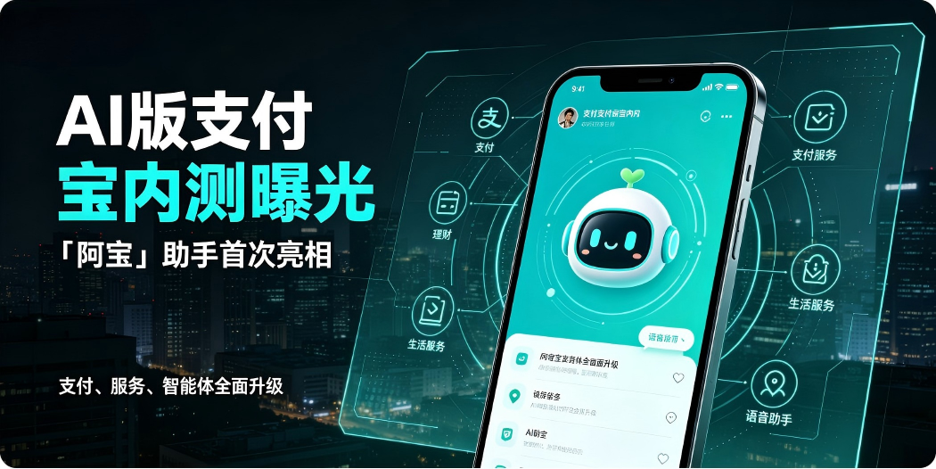 AI 版支付宝内测曝光搭载阿宝助手支付宝史上最重大改版-02-QDph.png