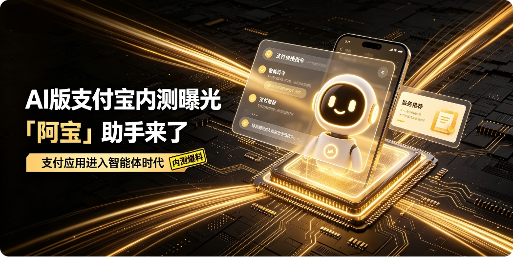 AI 版支付宝内测曝光搭载阿宝助手支付宝史上最重大改版-03-AOiB.png