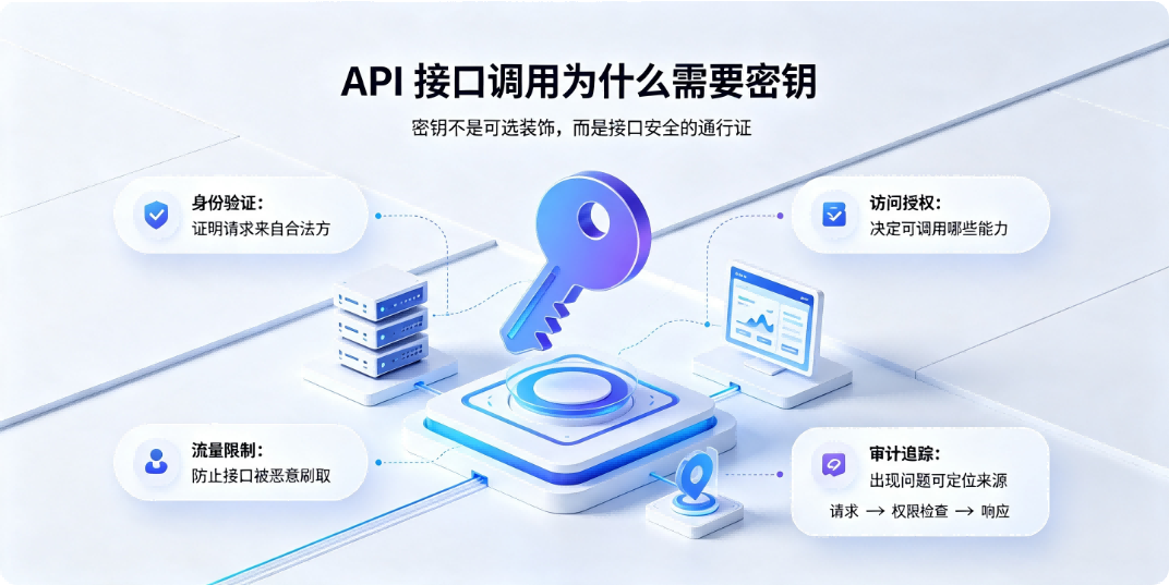API 接口调用为什么需要密钥（API Key）
