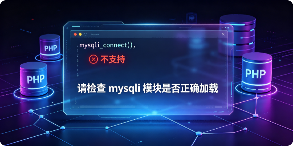 Discuz!X5安装时提示mysqli_connect()	不支持	请检查 mysqli 模块是否正确加载