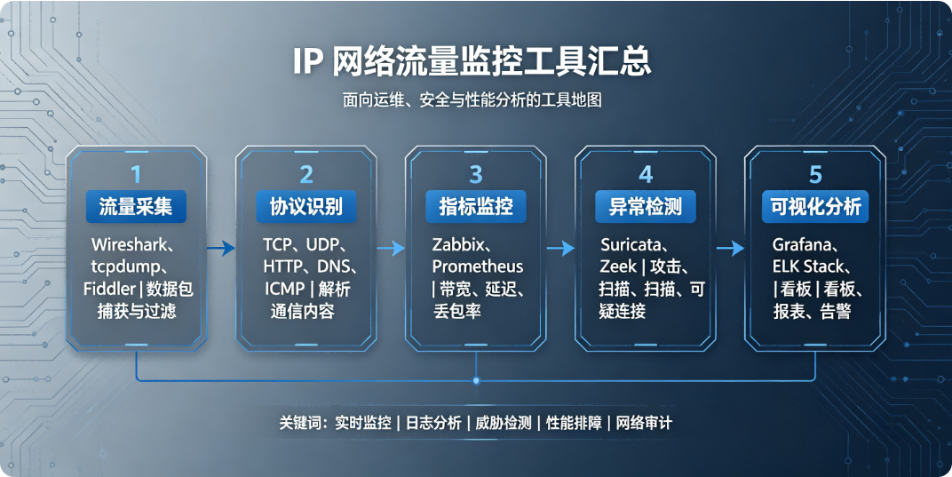 IP 网络流量监控工具汇总