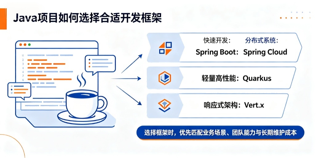 Java 项目如何选择合适开发框架