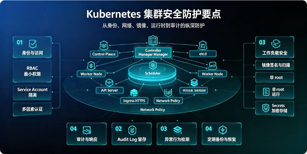 Kubernetes 集群安全防护要点