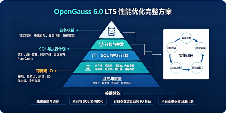 OpenGauss 6.0 LTS 性能优化完整方案