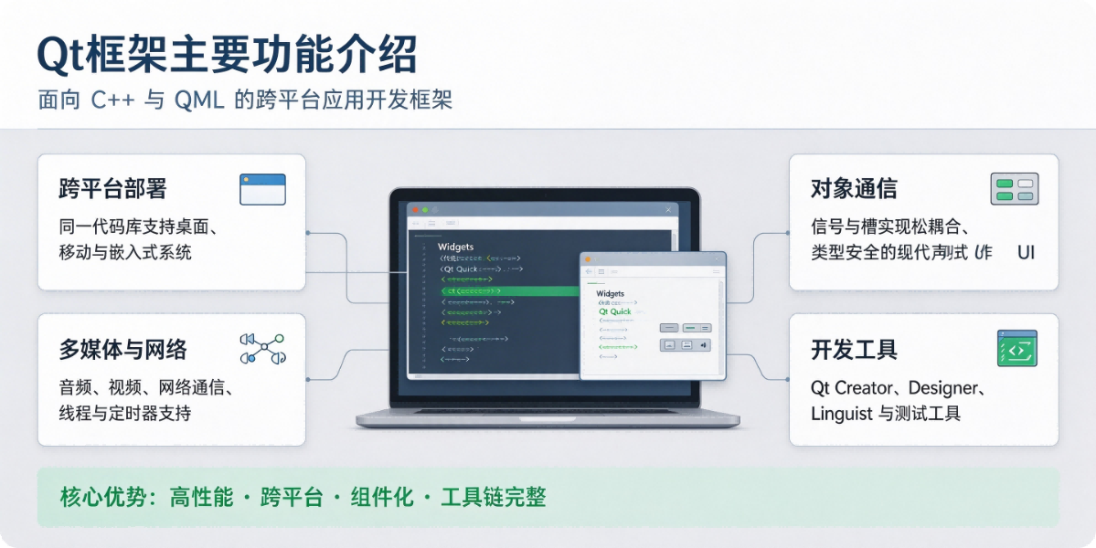 Qt框架主要功能介绍说明