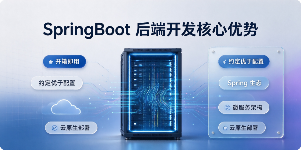SpringBoot 后端开发核心优势